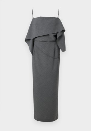 Maxiklänning - dark grey melange