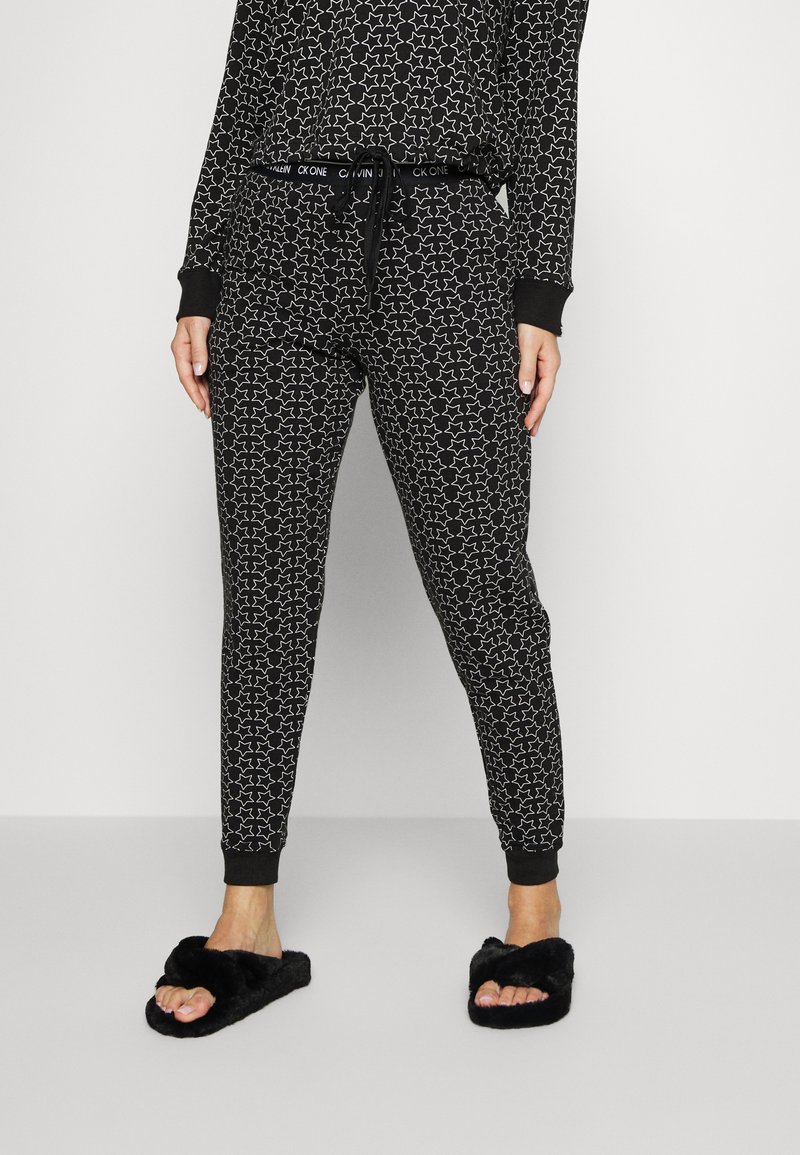 Calvin Klein Underwear ONE LOUNGE JOGGER - Calças de pijama - black