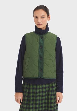 Waistcoat - dark khaki