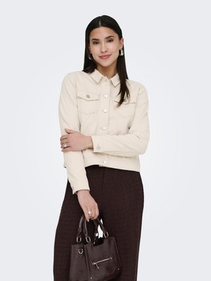 ONLY ONLTIA  - Džinsa auduma jaka - oatmeal