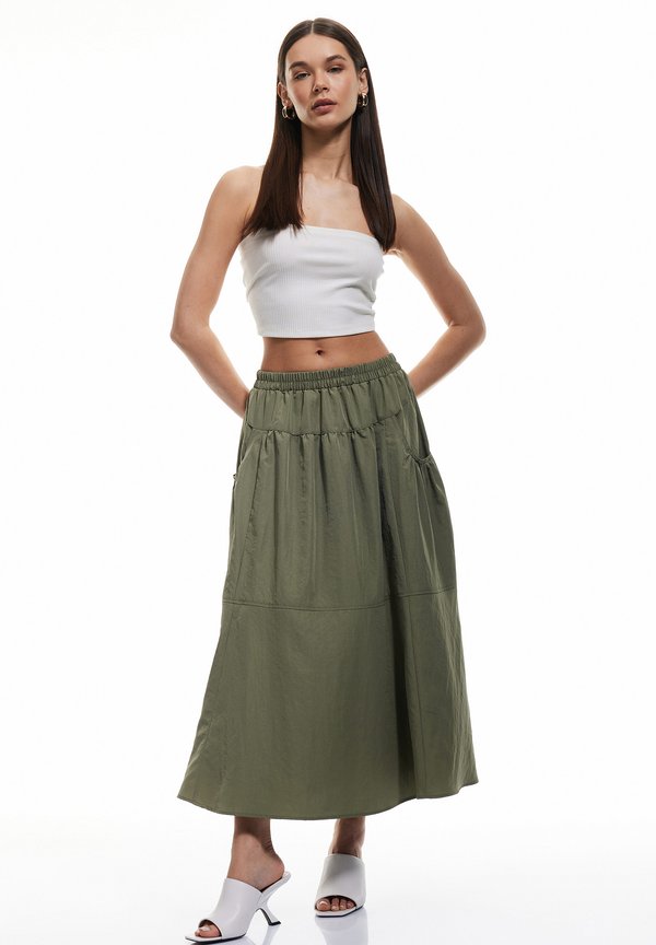 POCKET DETAIL - Maxirock - khaki