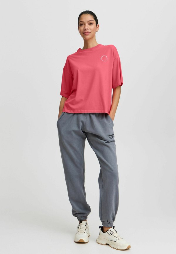 JCSimona - Print T-shirt - calypso coral4