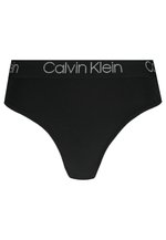 Calvin Klein Underwear BODY HIGH WAIST THONG - Perizoma - black/nero - Zalando.it