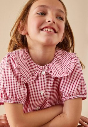 RICH SCHOOL GINGHAM TIERED PRETTY - Jurk - red