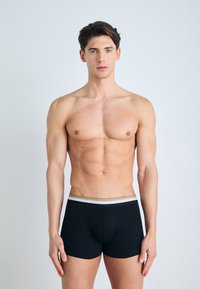 HUGO BOSS trunk (1-pack), heren boxer kort microfiber, zwart