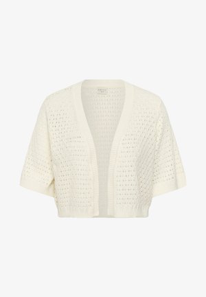 Kaffe Curve, KCSILJE SHORT CARDIGAN - Gilet - chalk