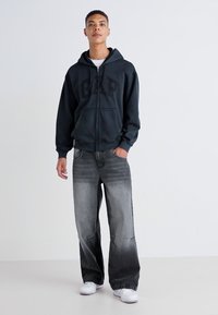 GAP LOGO - Camisola com fecho - moonless night