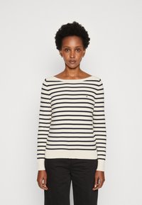 Tommy Hilfiger STITCH BOAT - Maglione - calico/desert sky