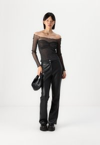 Gina Tricot BALLERINA  - Hosszú ujjú felső - black