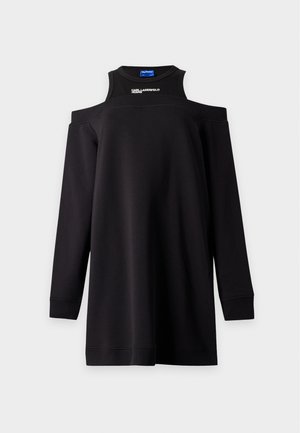 Karl Lagerfeld Jeans, DRESS - Φόρεμα φούτερ - black