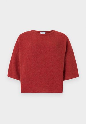 Strickpullover - red currant