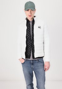 KARL LAGERFELD BLOUSON - Lagana jakna - white
