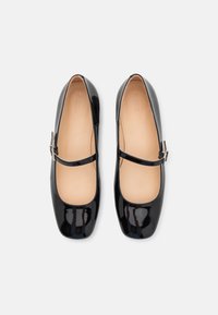ALOHAS POR DO SOL BALLET FLATS - Ankle strap ballet pumps - onix black