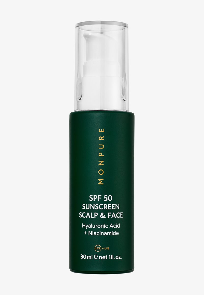 MONPURE - SPF 50 SUNSCREEN SCALP AND FACE - Crema solare, Ingrandire