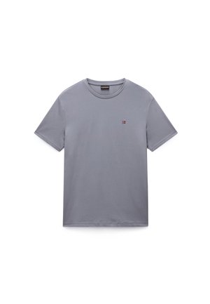 SALIS - Basic T-shirt - shark skin hcb