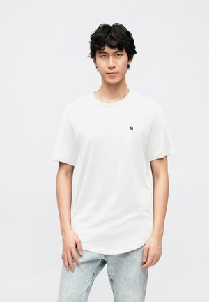 Jack & Jones PREMIUM JPRBRODY TEE CREW 5 PACK - Lihtne T-särk - navy blazer/white/olive night/black/portroyale