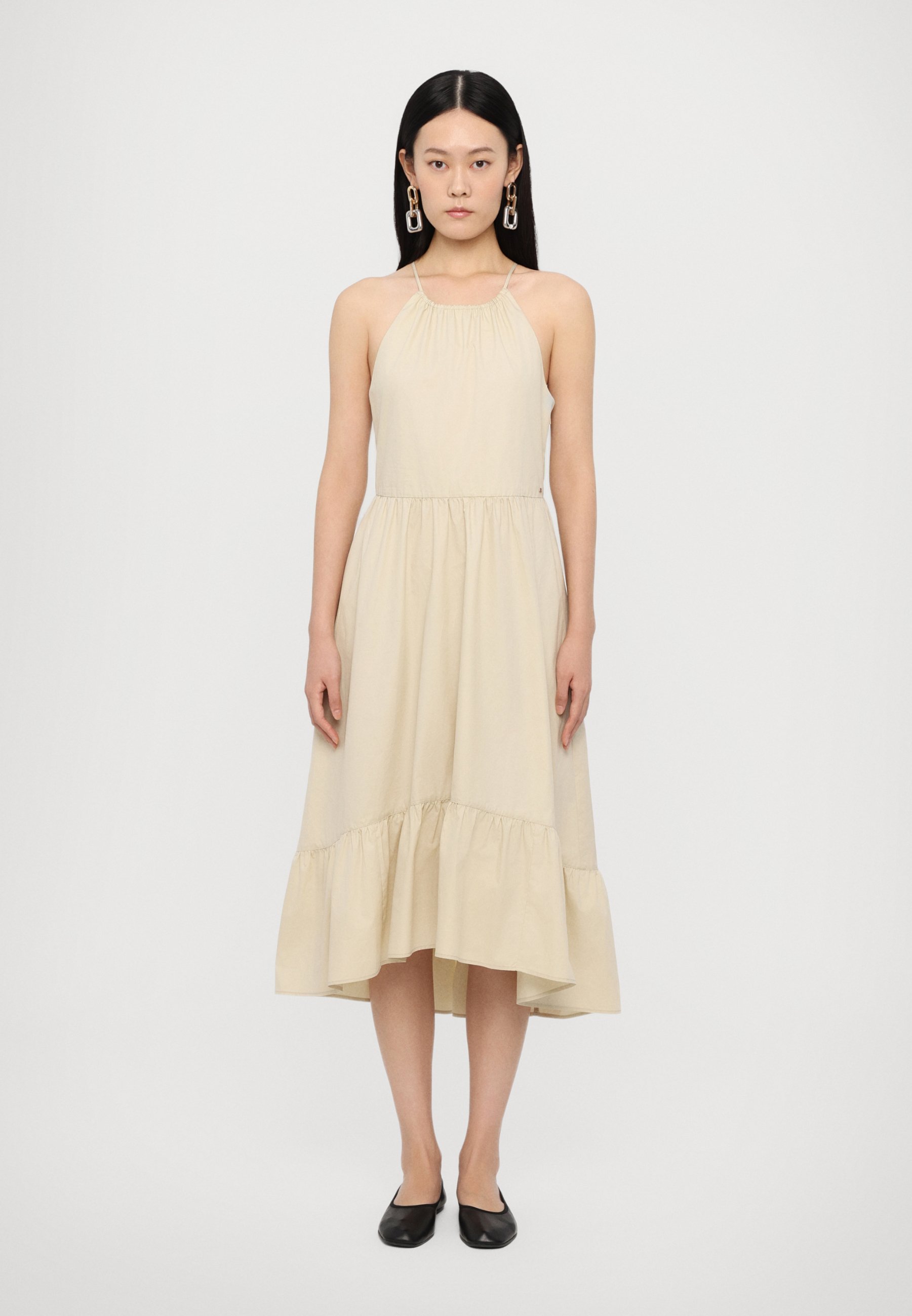 Armani Exchange DRESS - Day dress - valley/beige - Zalando