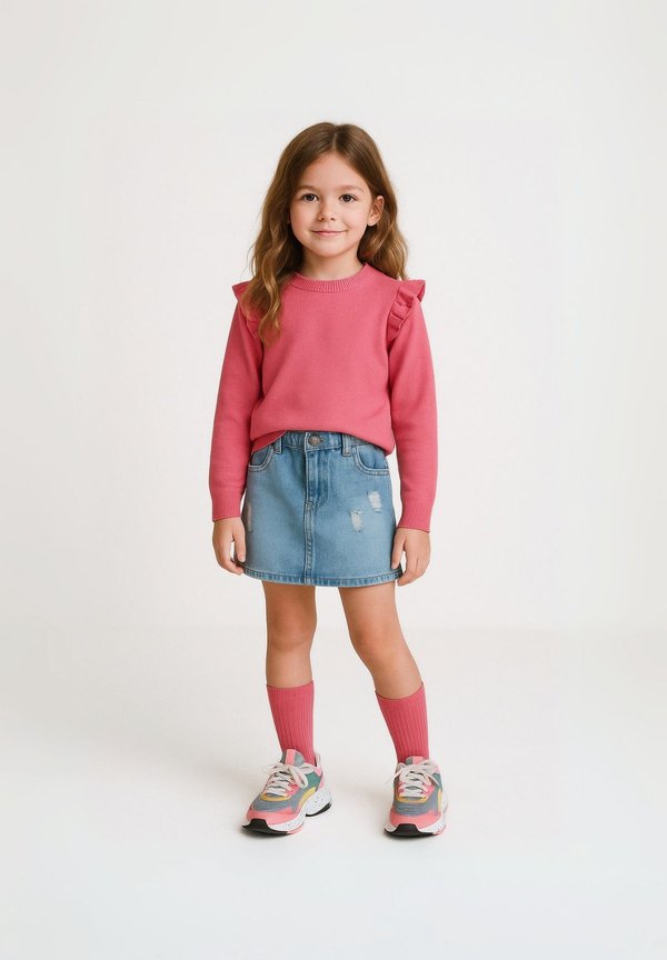 FRILL SLEEVES - Strickpullover