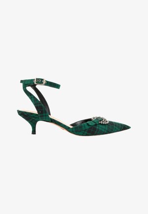 DIOR, CLOTH SANDAL GREEN - Escarpins - green