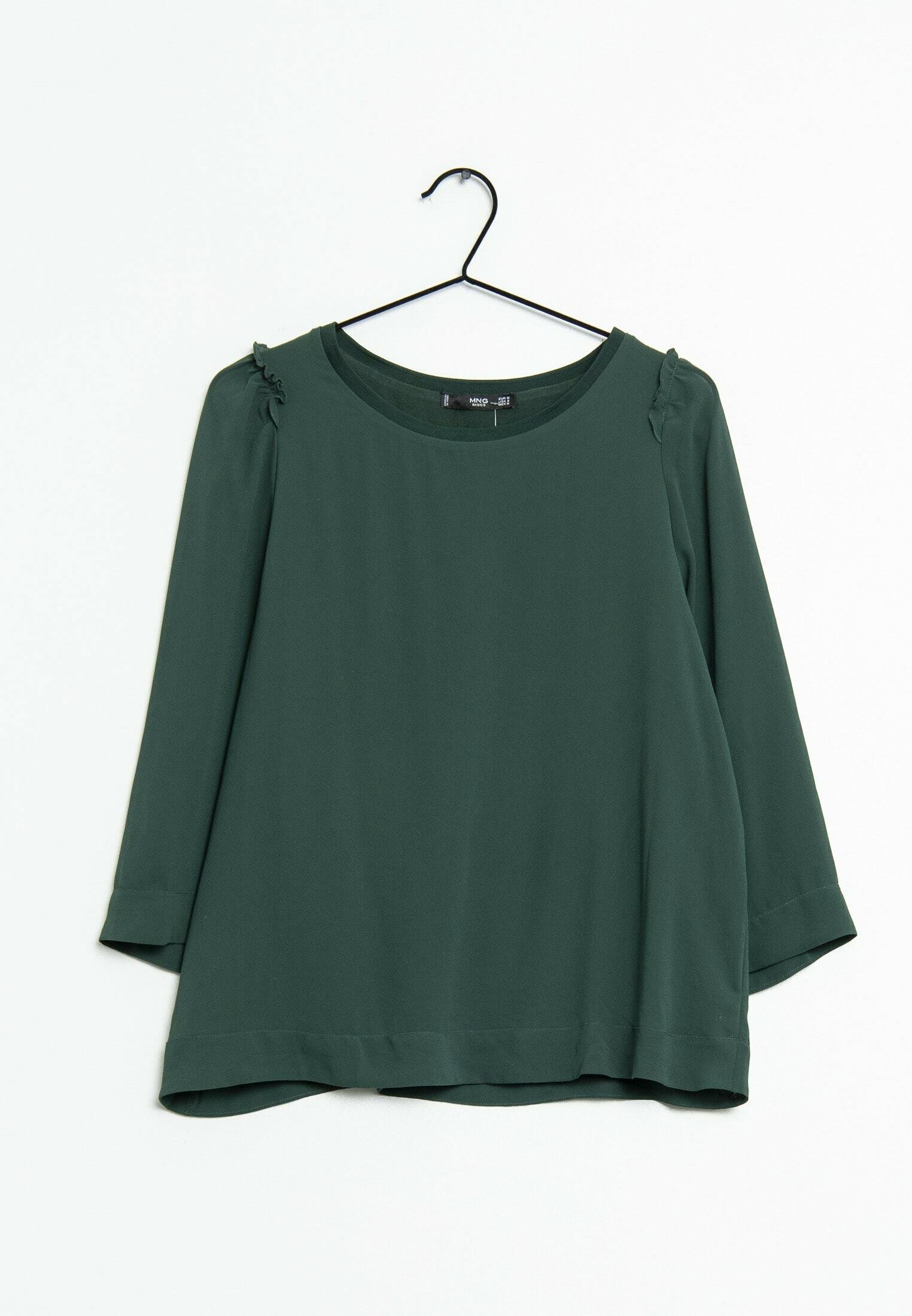 Mango Blusa - green/verde - Zalando.es