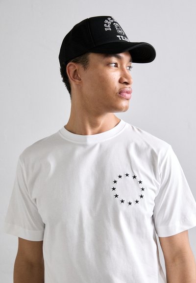 Études EUROPA BACK - Potiskana majica - white