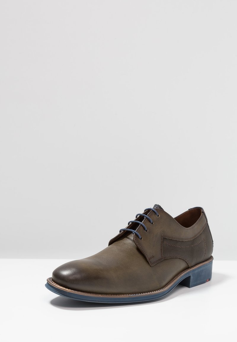 Herren Klassische Schnürer | Lloyd GENF Schnürer bottle/blue/oliv - IG55692 Herren Klassische Schnürer | Lloyd GENF Schnürer bottle/blue/oliv - IG55692