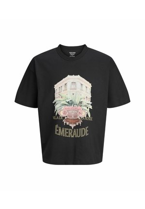 Jack & Jones, T- - T-shirt print - black