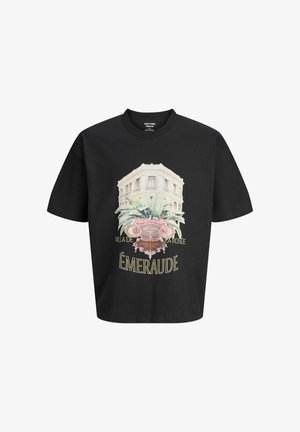 Jack & Jones, T- - T-shirt print - black
