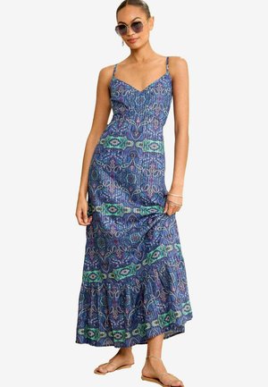 Love & Roses PRINTED BEACH - REGULAR FIT - Maxi ruha - blue paisley