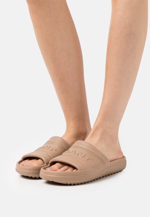 GANT GLADYN - Pantolette flach - warm khaki