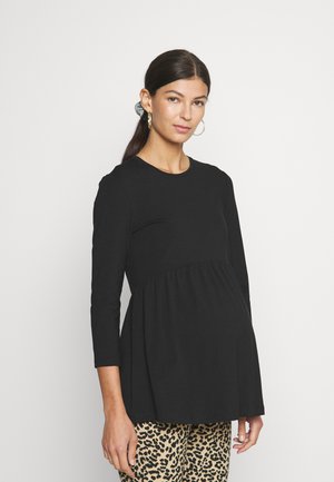 Top s dlouhým rukávem - black