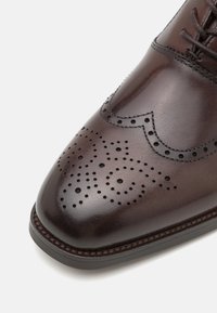 ALDO DONALD - Elegantné šnurovačky - dark brown