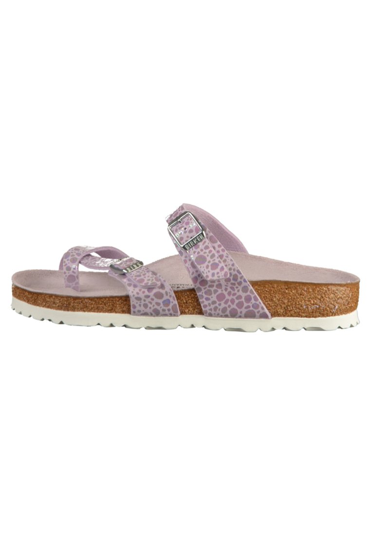 birkenstock mayari metallic stones lilac