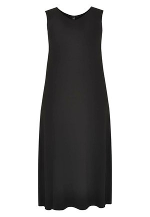 YOEK MIT V-AUSSCHNITT - Maxikjoler - black