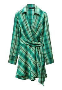 Mango Rochie tip cămașă - green