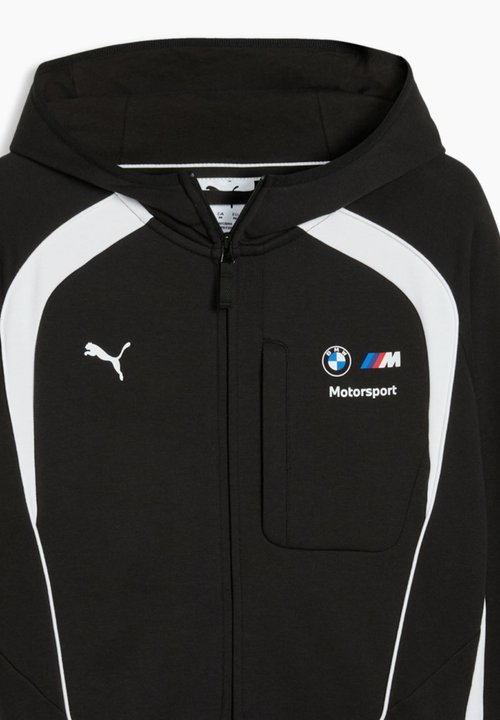 PUMA BMW M MOTORSPORT - Zip-up sweatshirt - black — foto 6
