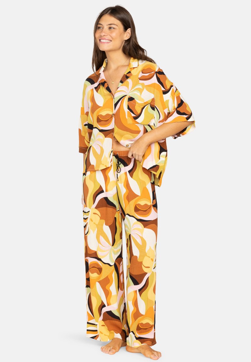 Billabong Overhemdblouse geel Billabong Overhemdblouse geel