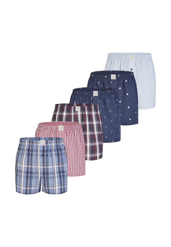 WIDE 6-PACK - Boxershorts - mehrfarbig