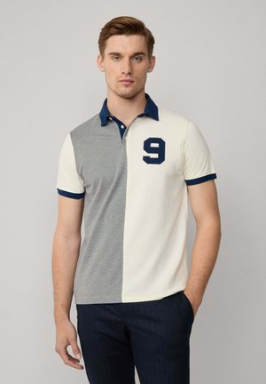 Façonnable RUGBY BACK PATCH - Poloshirt - marl grey