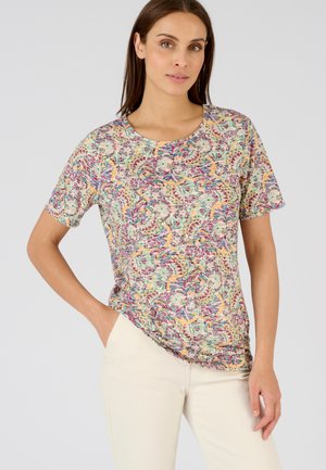 Damart DÉVORÉE - T-shirt imprimé - vert graphique
