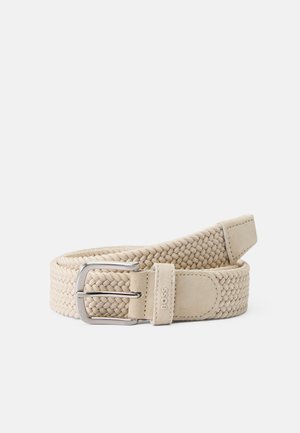 Flätat skärp - open beige