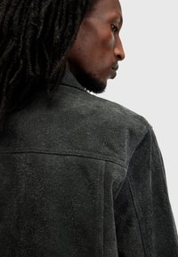 AllSaints HOPPER - Læderjakker - black