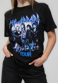 Paradiso Clothing DEF LEPPARD HYSTERIA TOUR - Print T-shirt - black