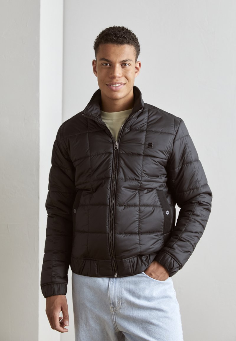 G-STAR MEEFIC QUILTED - Light jacket - dark black