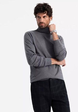 TURTLENECK-SWTN - Pullover - grey melange