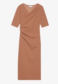 Žerzejové šaty - light brown