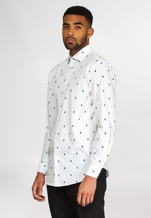 CHRISTMAS TREES TAILORED FIT - Shirt - white
