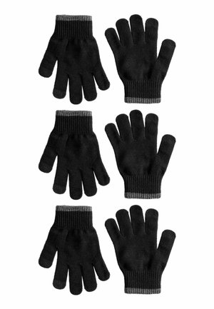 MAGIC 3 PACK.  - REGULAR FIT - Guantes - black