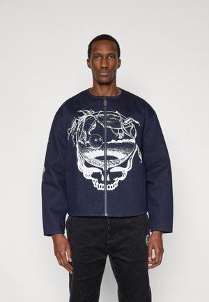 GRATEFUL DEAD MOTO JACKET - Outdoorová bunda - denim