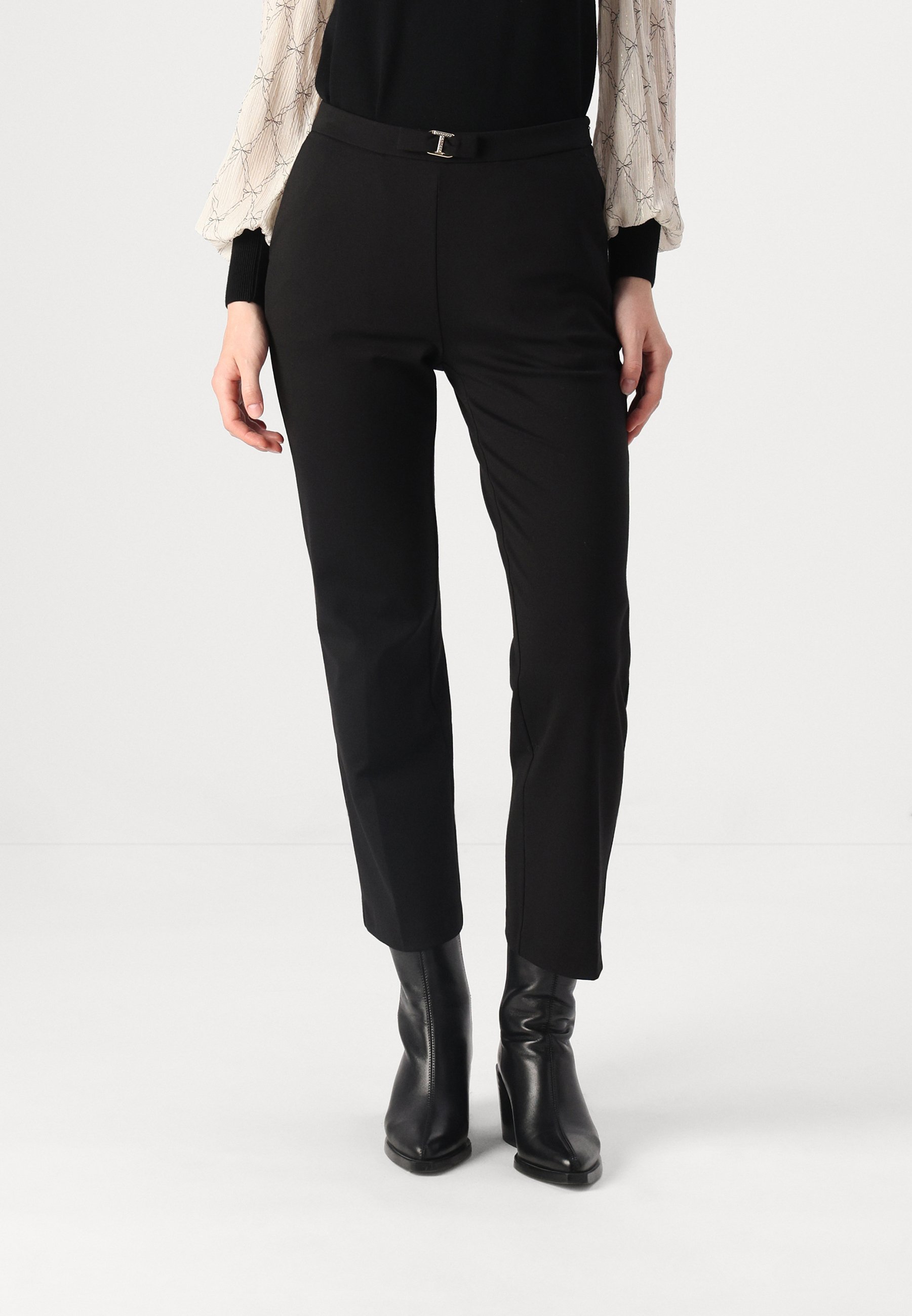 TWINSET TROUSERS - Pantaloni - nero - Zalando.it